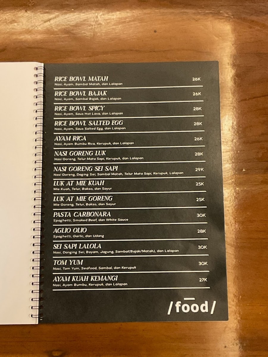 Menu Luk Coffee & Book - Maguwoharjo-4