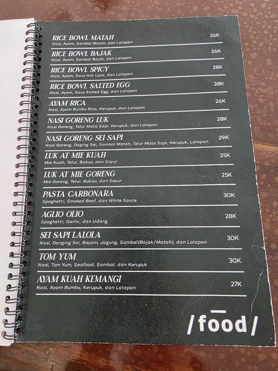 Menu Luk Coffee & Book - Maguwoharjo-5