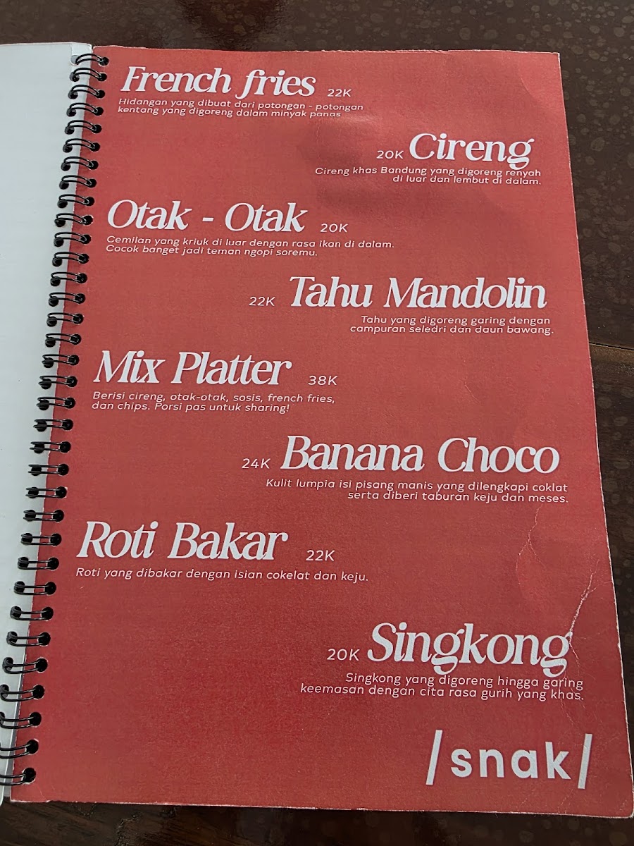 Menu Luk Coffee & Book - Maguwoharjo-8