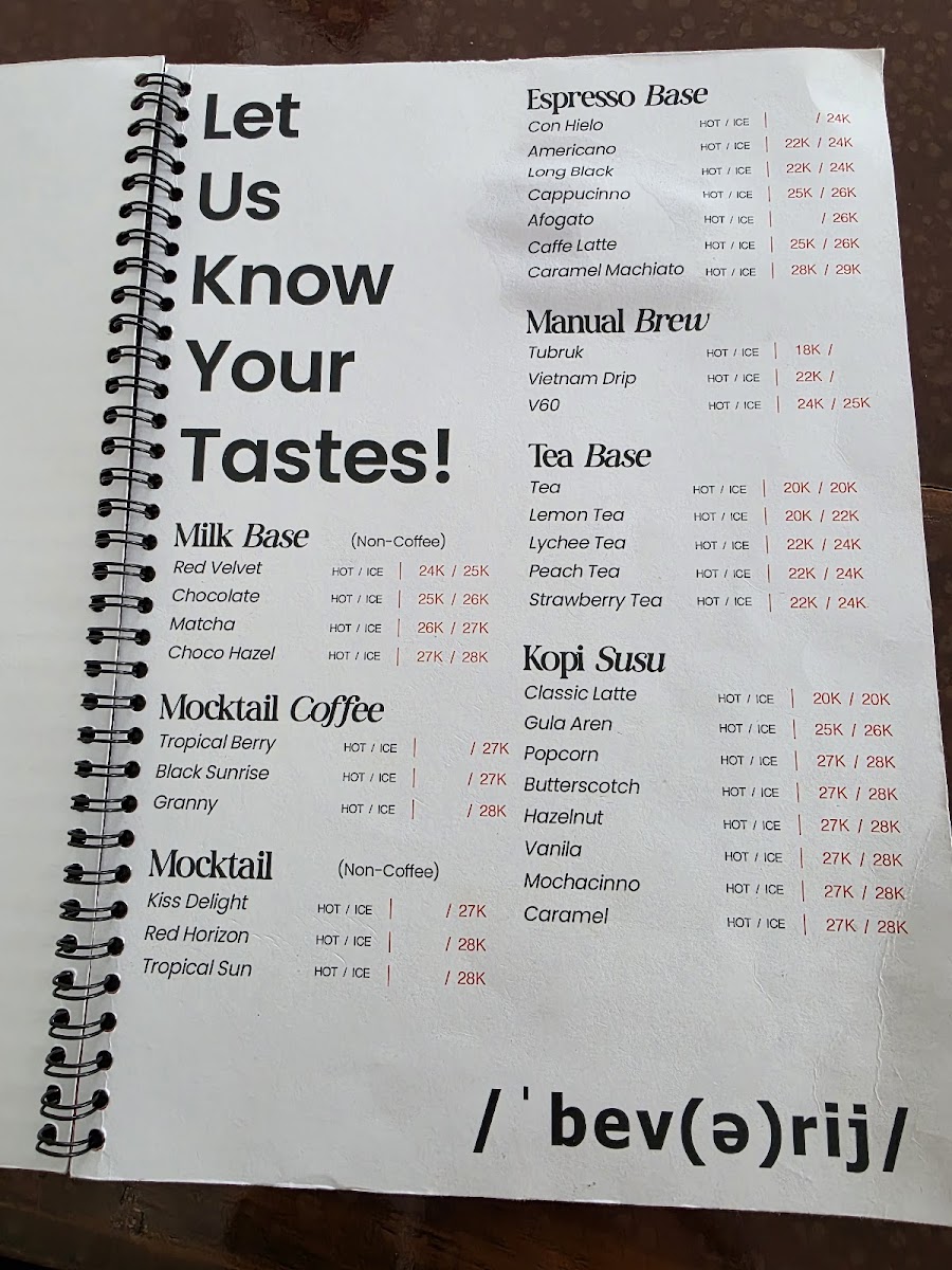 Menu Luk Coffee & Book - Maguwoharjo-9